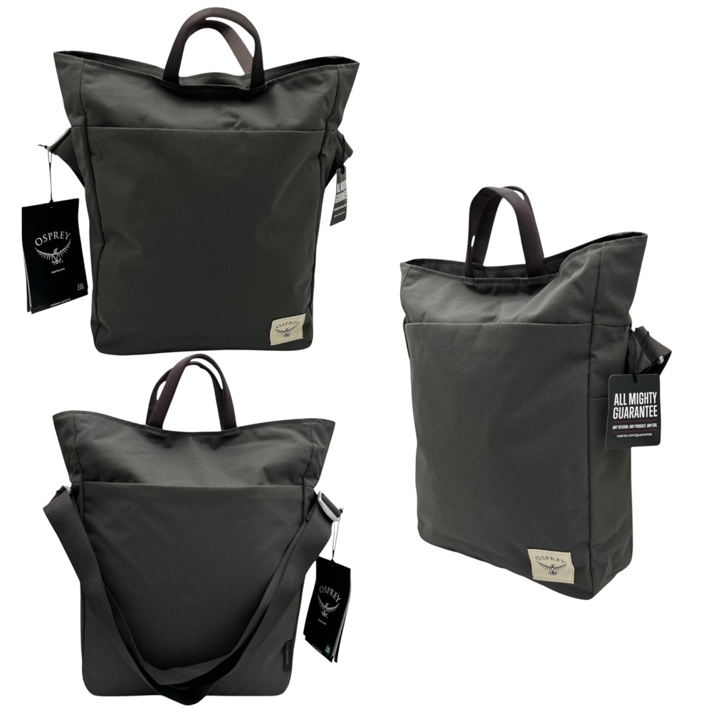 Osprey Arcane Crossbody Messenger Shoulder Bag Stonewash Black 12L (15X15X3.5")